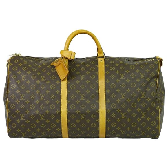 Louis Vuitton Keepall 60 Monogram Canvas Travel Handbag Brown - Picture 1 of 10